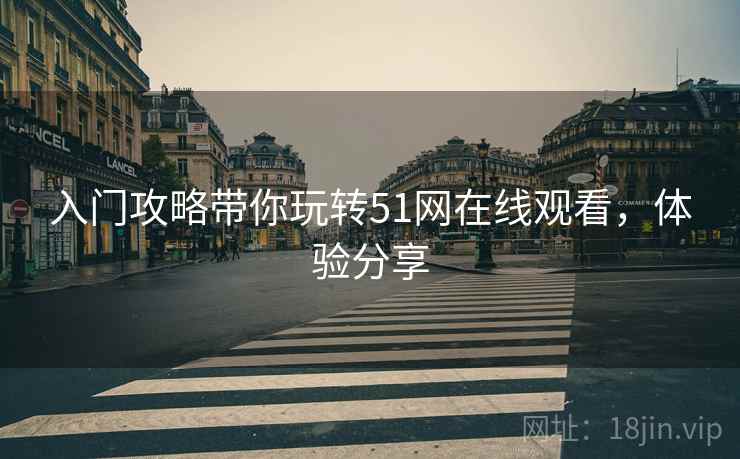 入门攻略带你玩转51网在线观看，体验分享