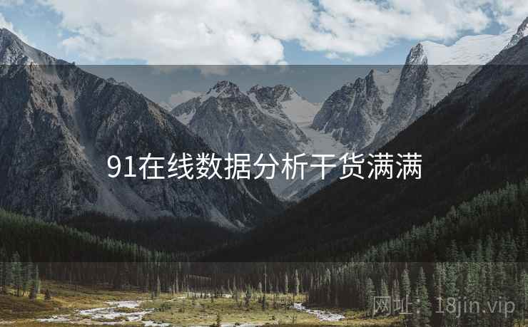 91在线数据分析干货满满