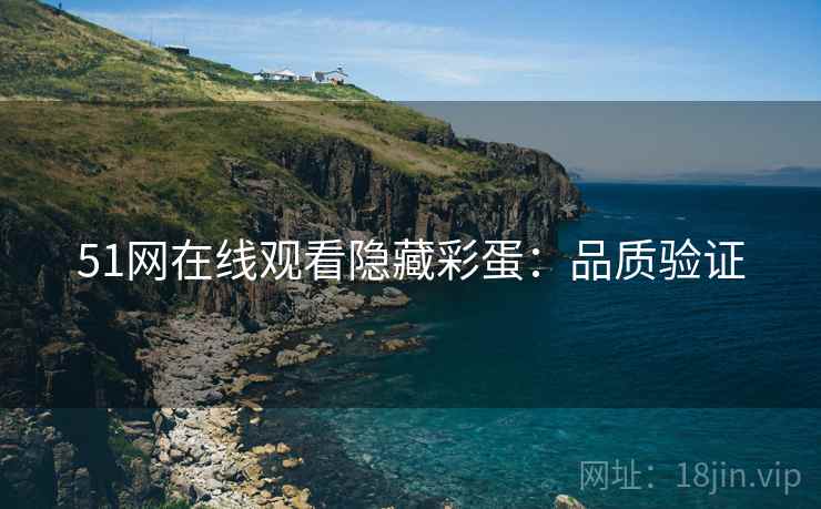 51网在线观看隐藏彩蛋：品质验证